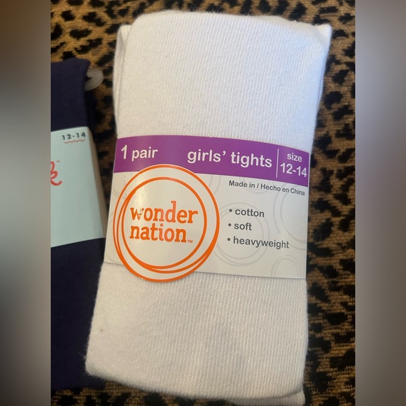 3 Pair Tights NWT - Picture 4 of 5